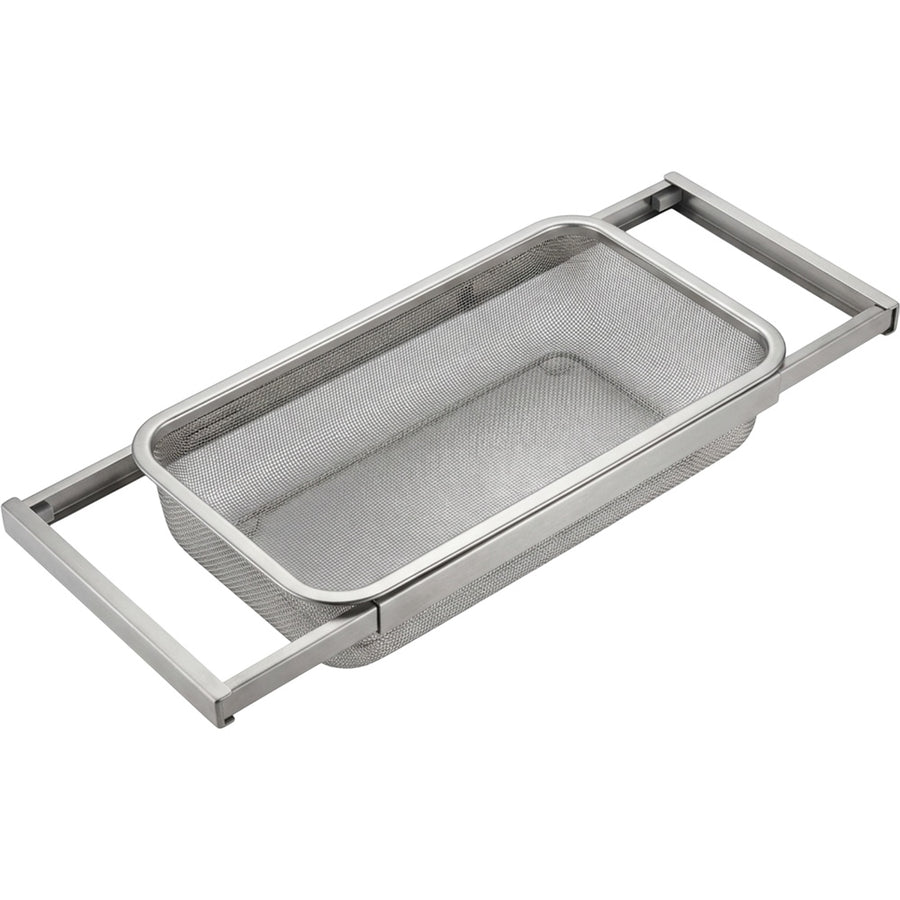 Tidie Railspan Expandable Stainless Mesh Over-Sink Draining Basket 16 in