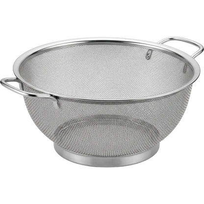 Tidie Stainless Mesh Colander Basket Side Handles 8 in