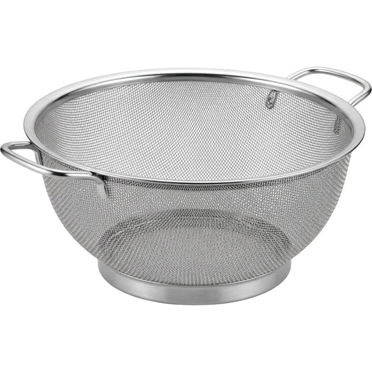 Tidie Stainless Mesh Colander Basket Side Handles 8 in