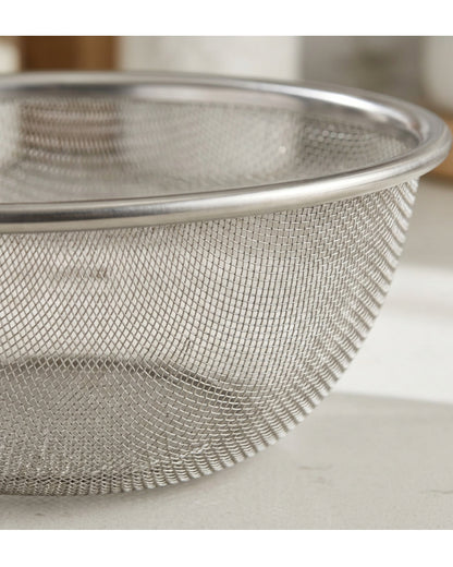 Tidie Stainless Mesh Strainer Basket Deep 9 in