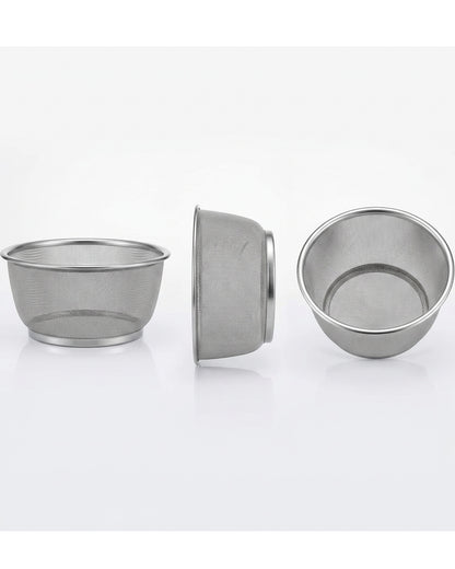 Tidie Stainless Mesh Strainer Basket Deep 9 in